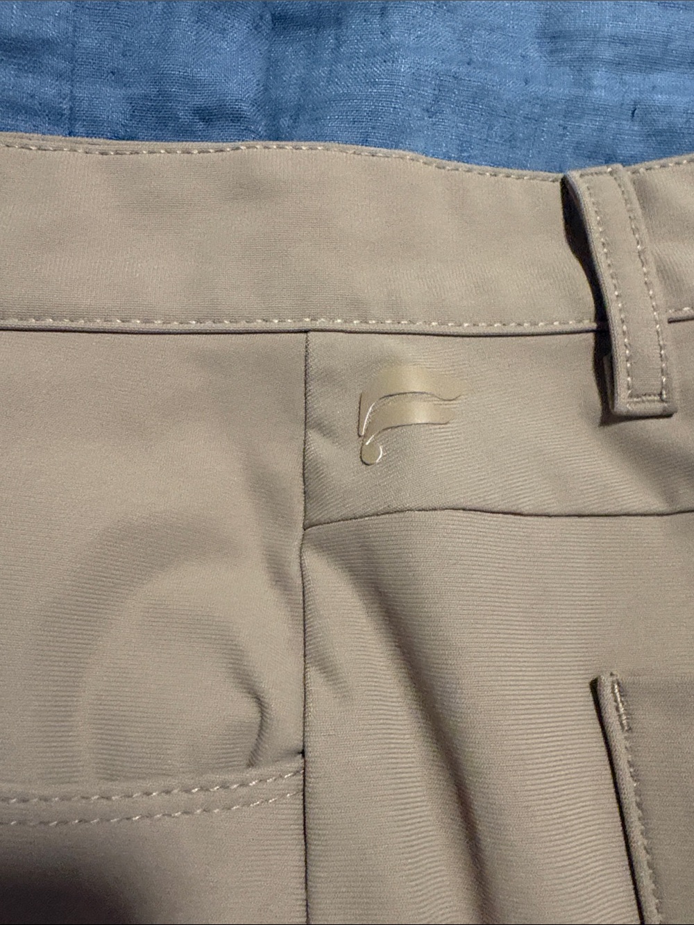 Fabletics Men's Chino Pants in Tan - Picture 3 of 4